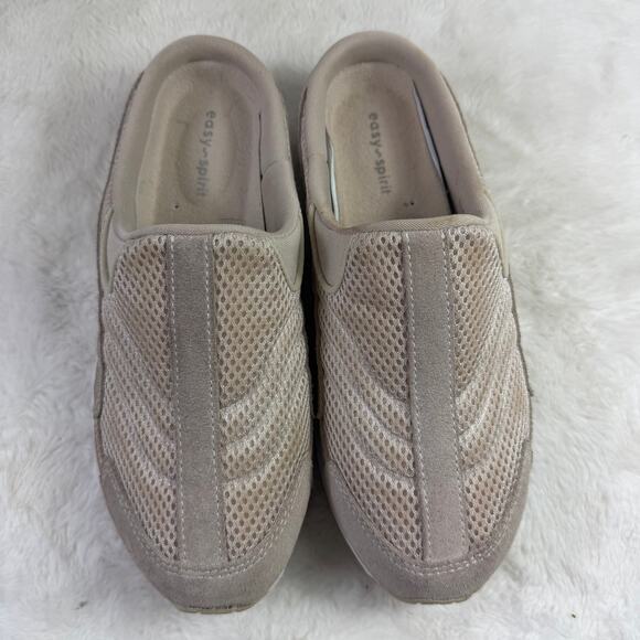 Easy Spirit ES Travel Time Women's Slip-On – Size 7W, Lt Natural Suede & Mesh - Picture 10 of 10